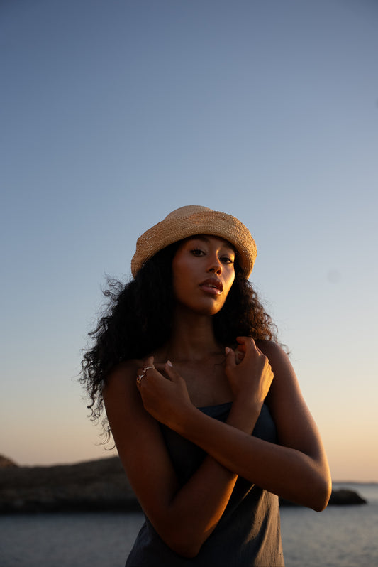 COASTAL MUSE - HANDWOVEN RAFFIA