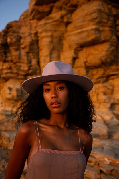 LAVENDER CLASSIC FEDORA
