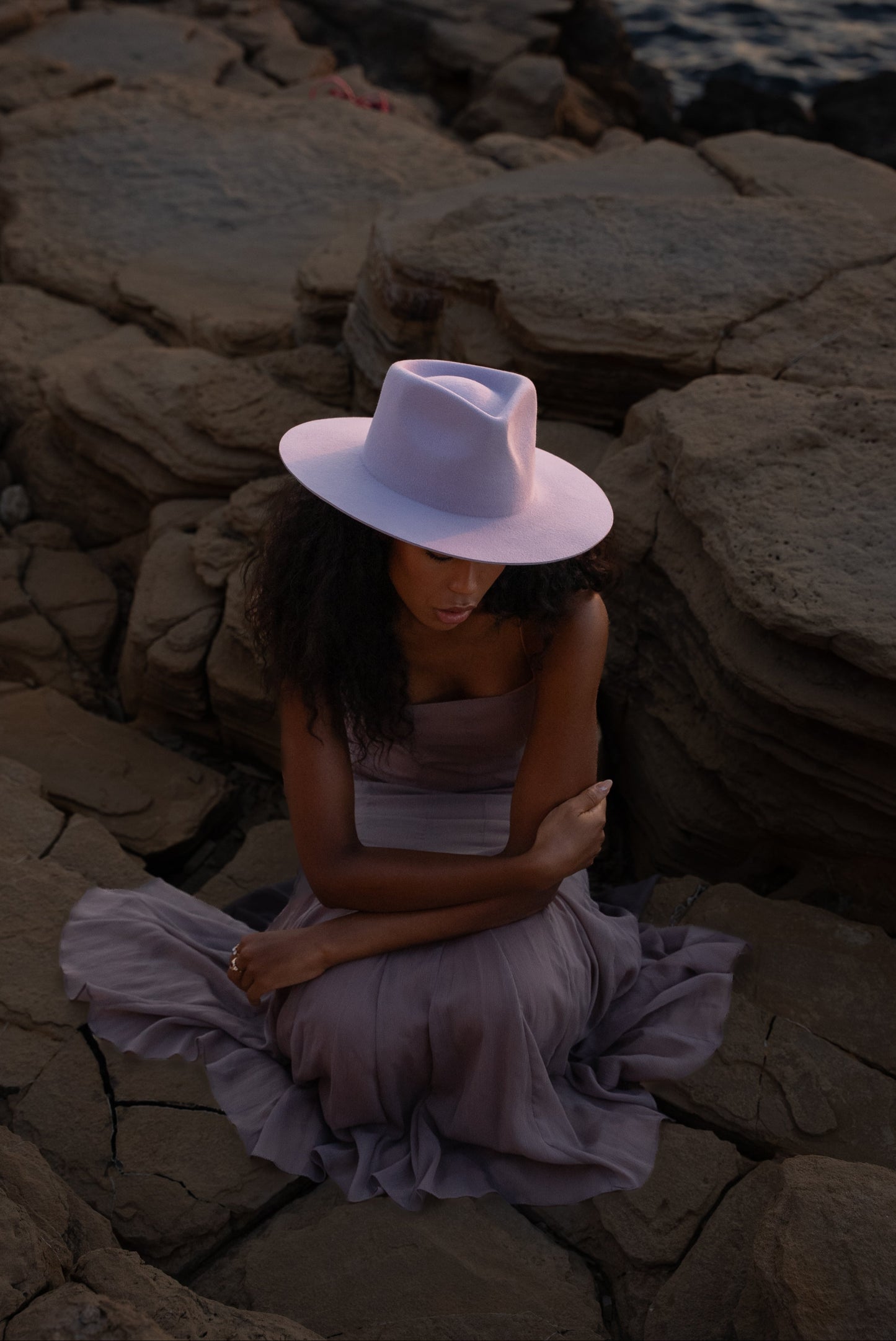 LAVENDER CLASSIC FEDORA